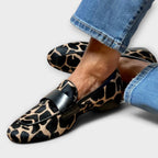 Orthopaedic Leopard Slipper