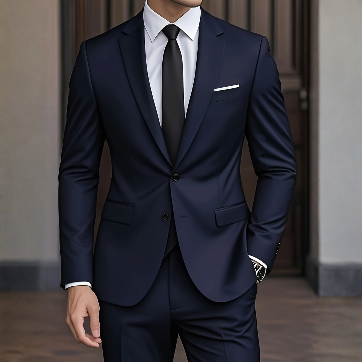 Modern men's suit