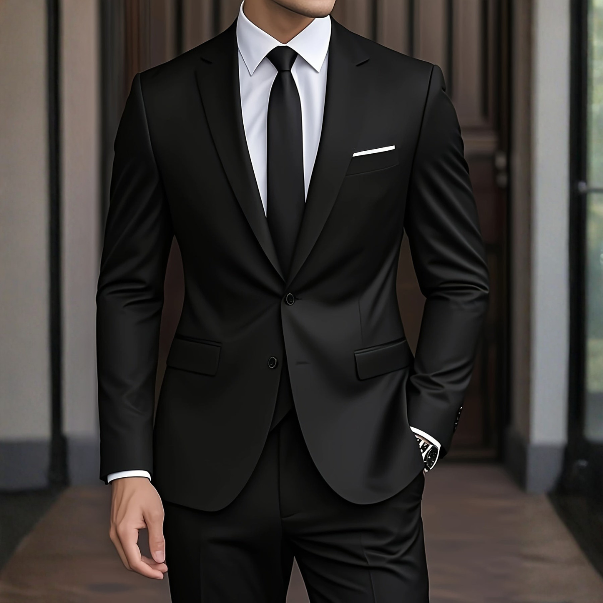 Modern men's suit