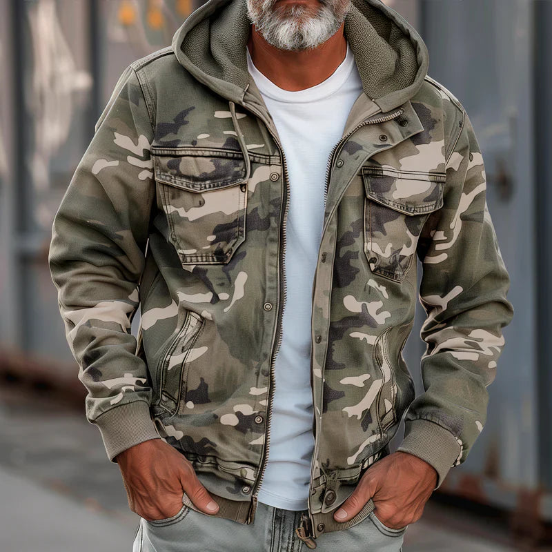 Military Hooded Jacket