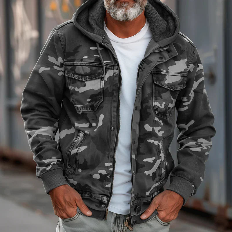 Military Hooded Jacket