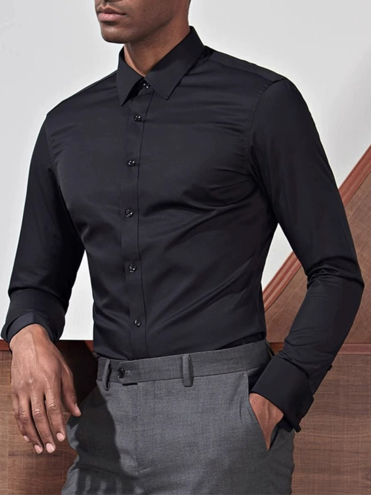 NON-IRON STRETCH SHIRT