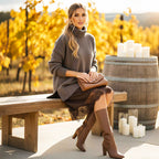 Turtleneck Sweater Set