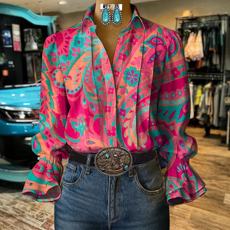 Florence Vintage Bloom Blouse