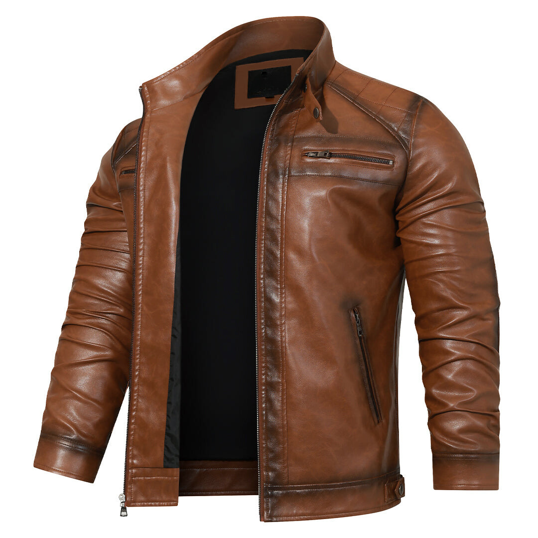Adrian Refined Leather Jacket