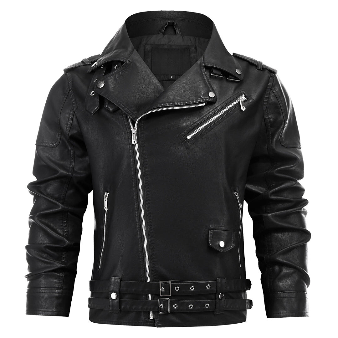 Simon Signature Leather Jacket