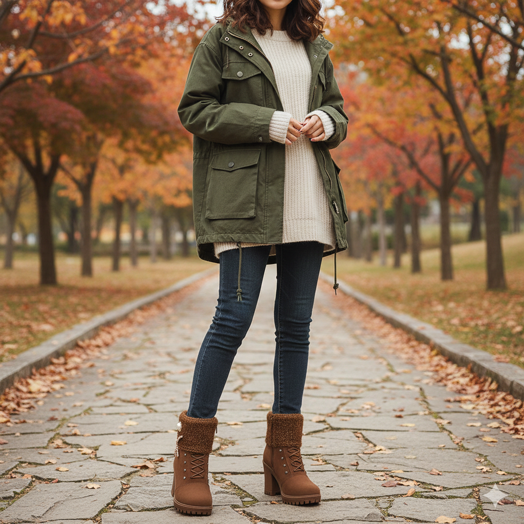 Women's Chunky Heel Ankle Boots