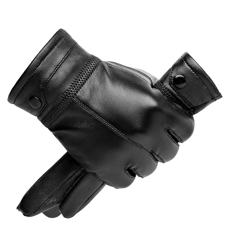 Lucas Elegant Leather Gloves