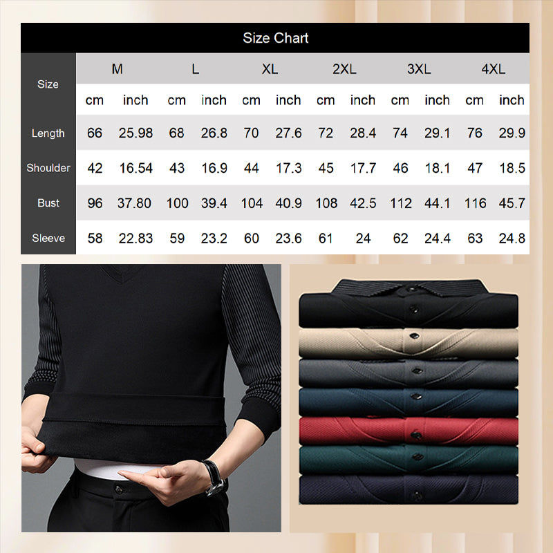 Striped Collar Shirt