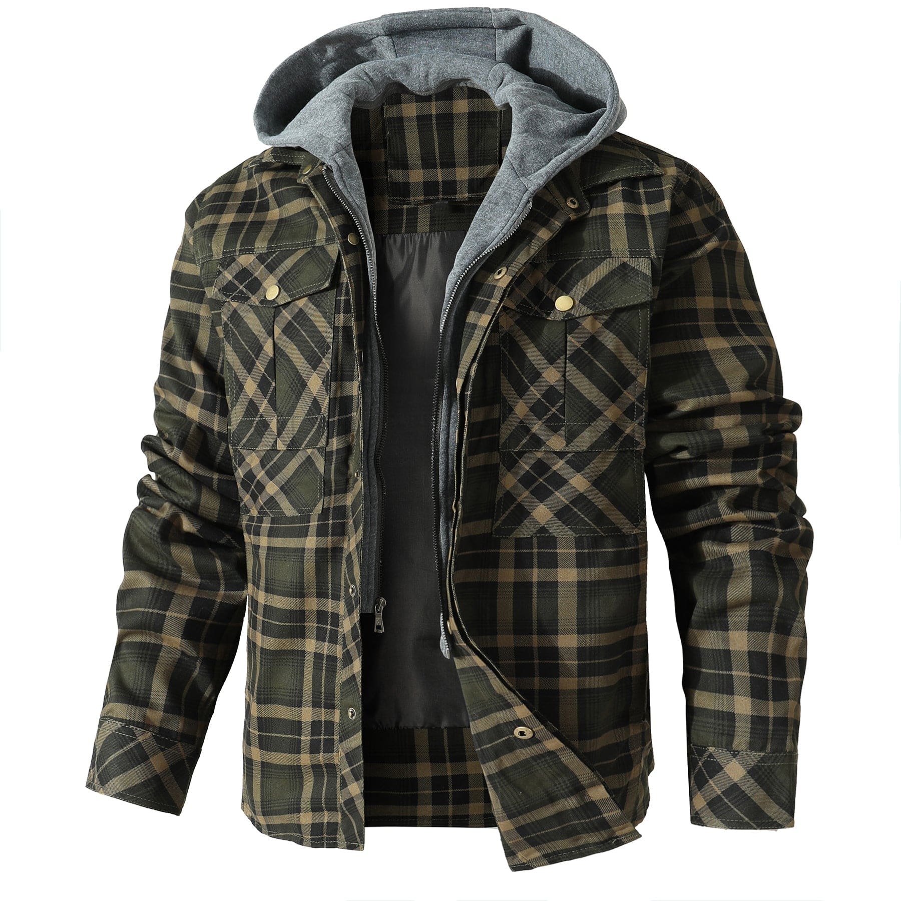 Maximilian Prestige Hooded Flannel