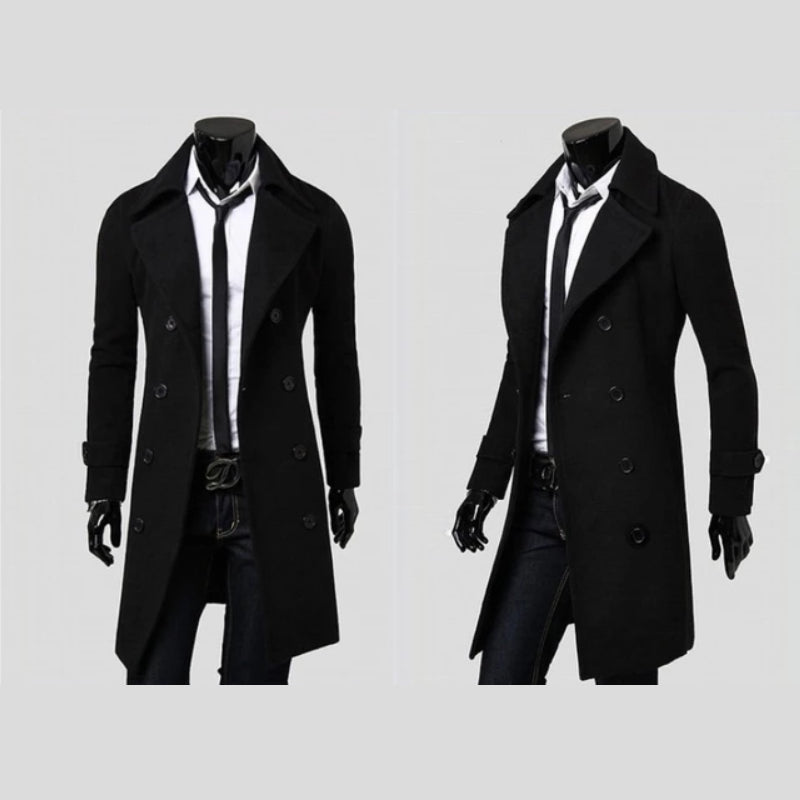 Samuel Elegant Tailored Wool Coat