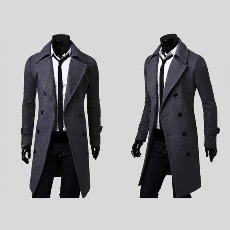 Samuel Elegant Tailored Wool Coat