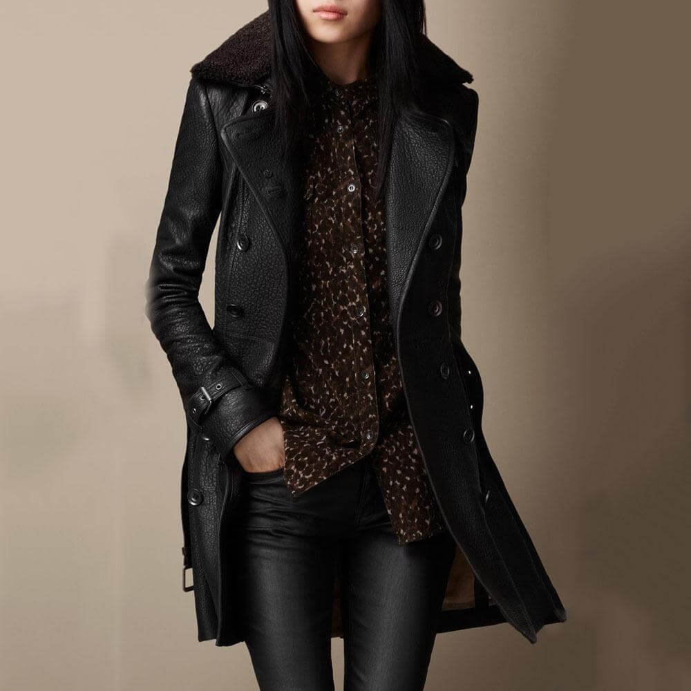 Leather Coat