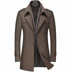 George Sophisticated Winter Wool Jacket