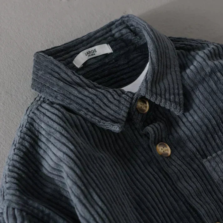 Shirt in Soft Corduroy