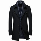 George Sophisticated Winter Wool Jacket