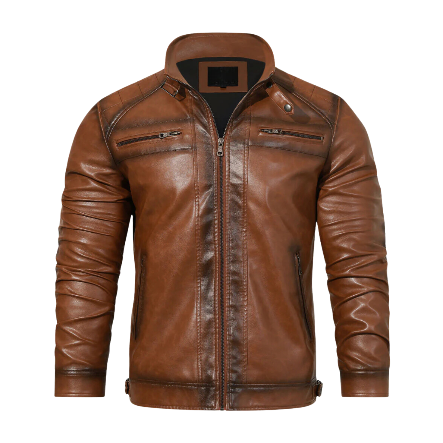 Adrian Refined Leather Jacket