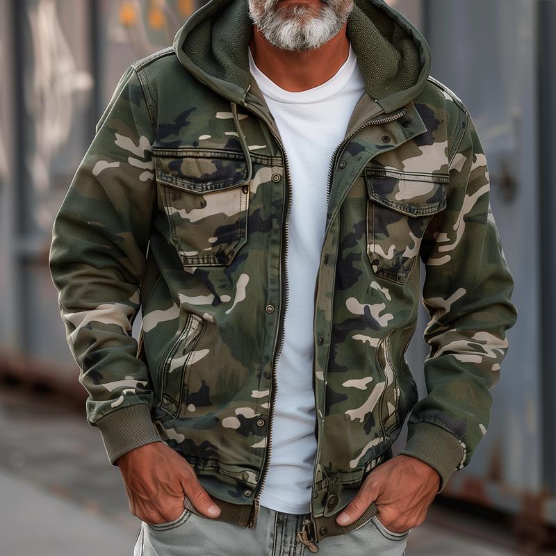 Military Hooded Jacket