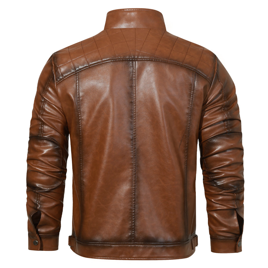 Adrian Refined Leather Jacket