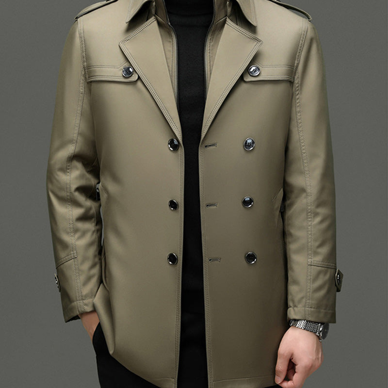 Men’s Long Trench Coat
