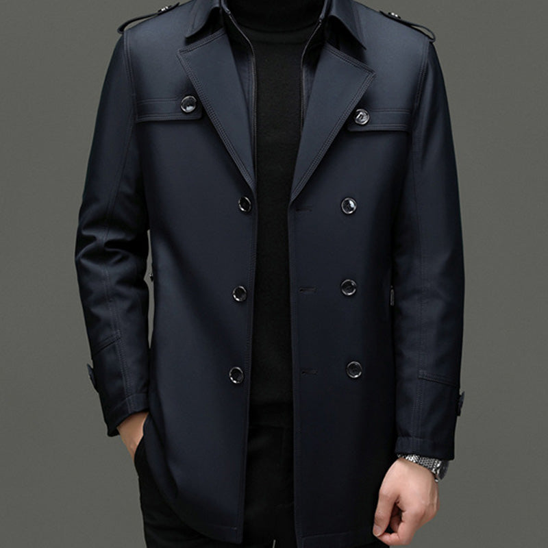 Men’s Long Trench Coat
